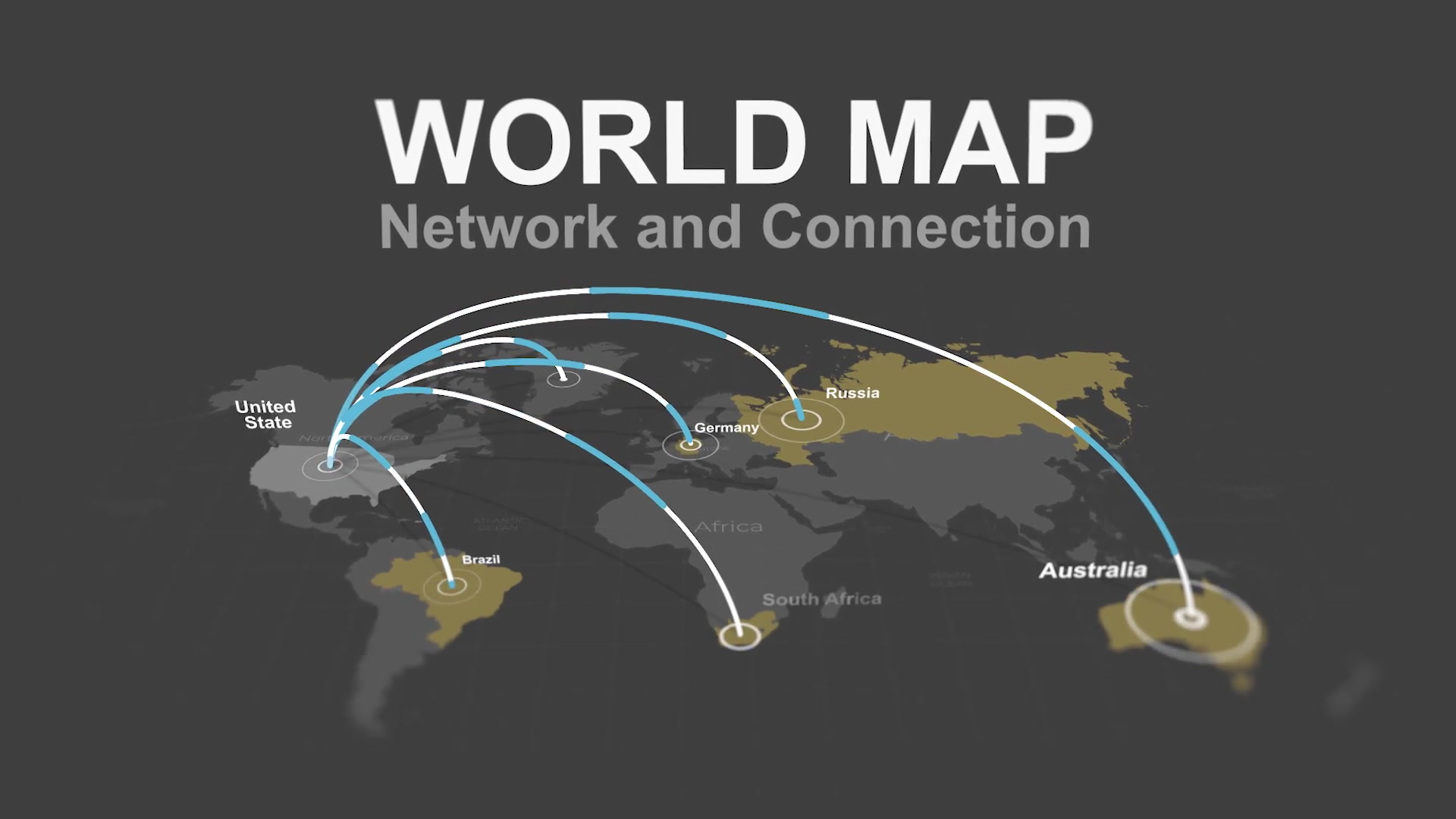 World Map Network Connection Videohive 40506805 After Effects Image 11