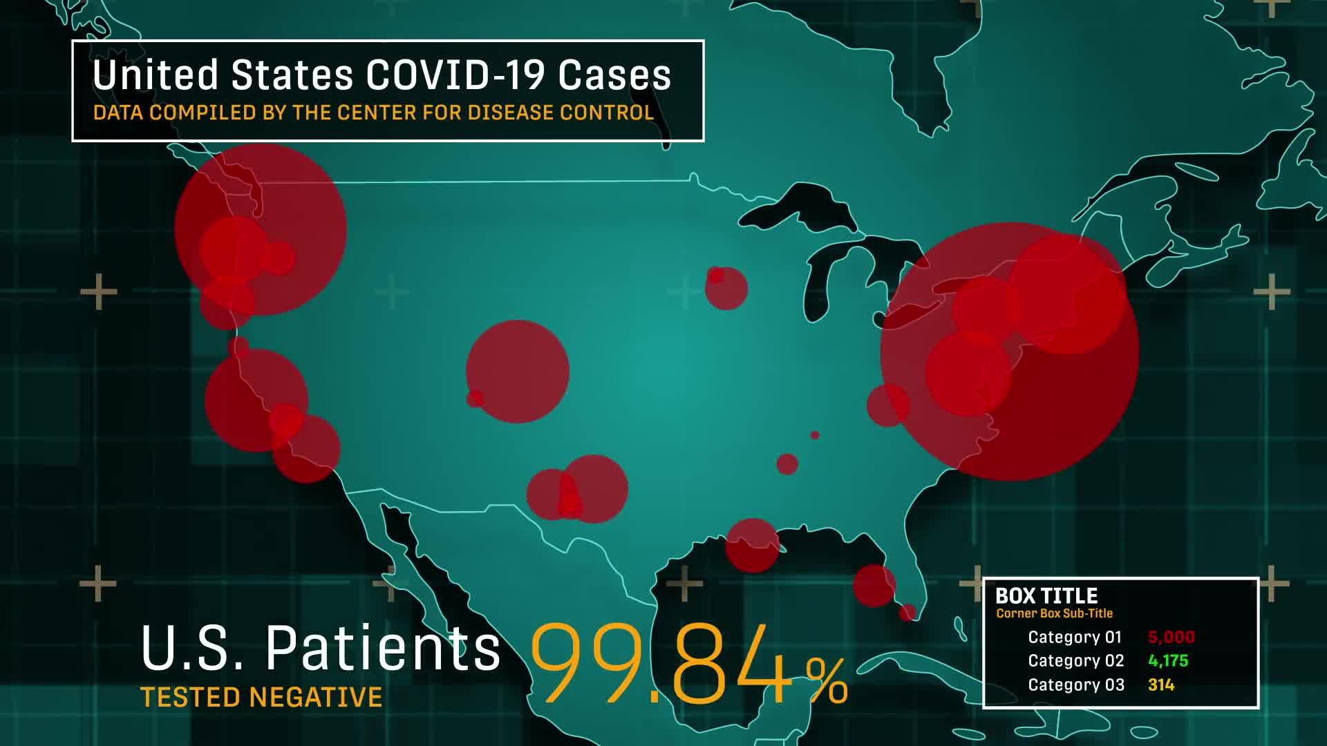 World Map Population Tracker | COVID 19 Coronavirus Flu Pandemic Videohive 25980181 After Effects Image 10