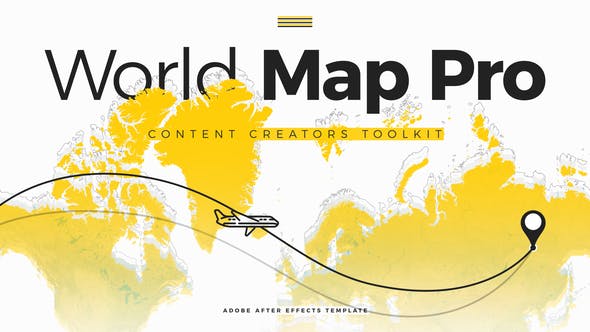World Map Pro Content Creators ToolKit - Videohive 43152841 Download