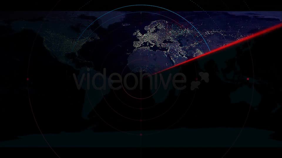 World Map Radar - Download Videohive 6434555