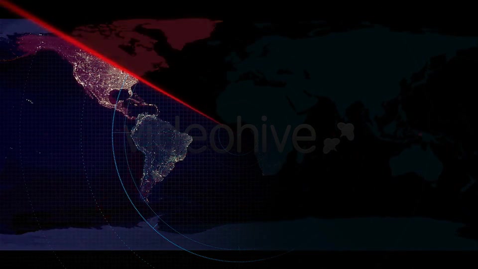 World Map Radar - Download Videohive 6434555