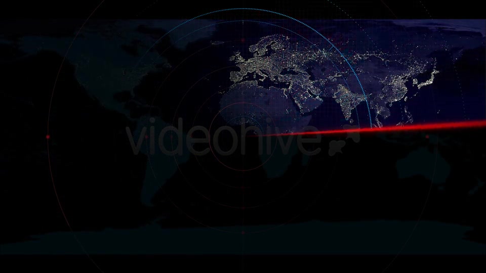 World Map Radar - Download Videohive 6434555