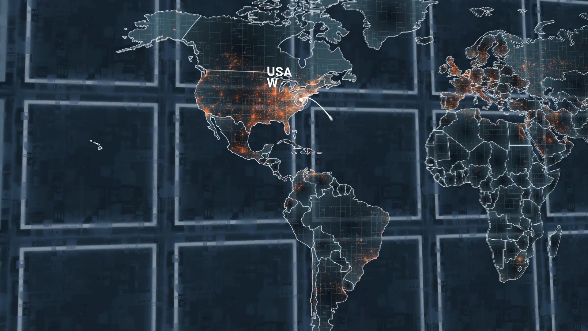 World Map Route Kit Videohive 31873383 After Effects Image 11