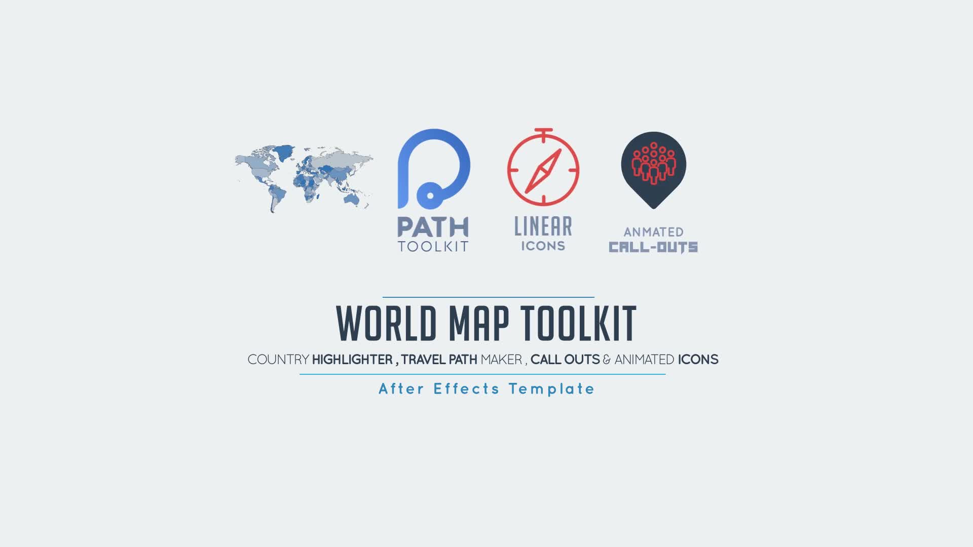 World Map Toolkit Videohive 30857481 After Effects Image 1