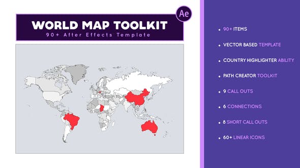 World Map Toolkit - Download Videohive 30857481