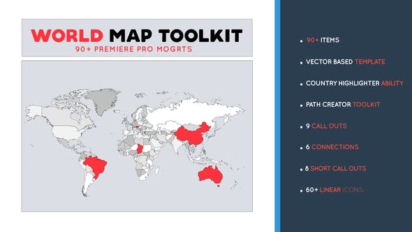 World Map Toolkit - Videohive 30757494 Download