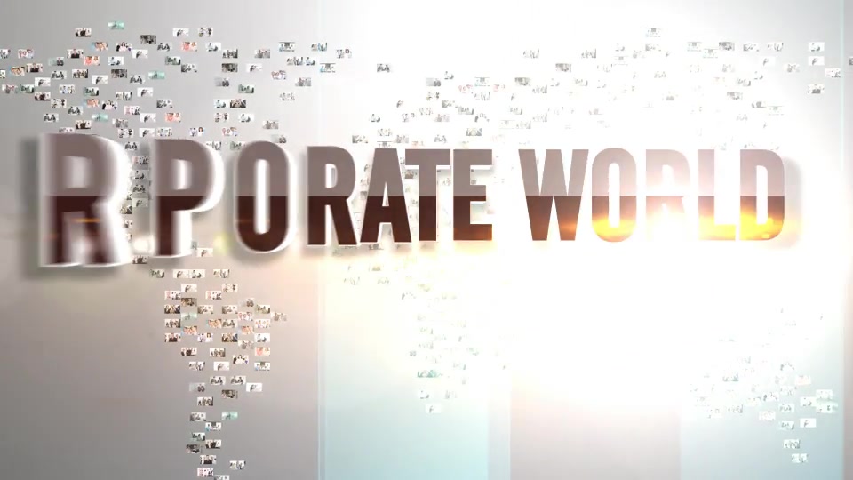 World Map Video Image Logo Videohive 8565616 After Effects Image 9