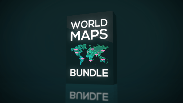 World Maps Bundle - Videohive 24330028 Download