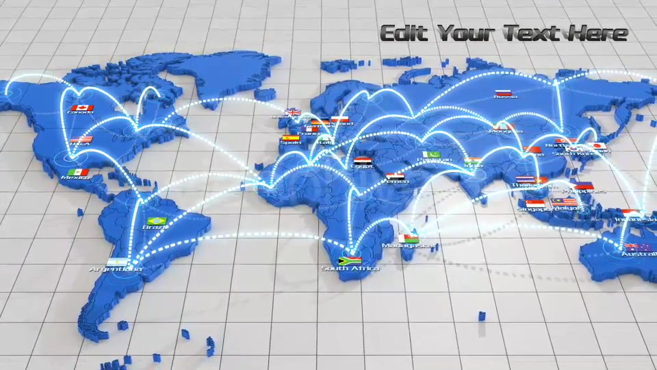 World Network Connection - Download Videohive 2687896