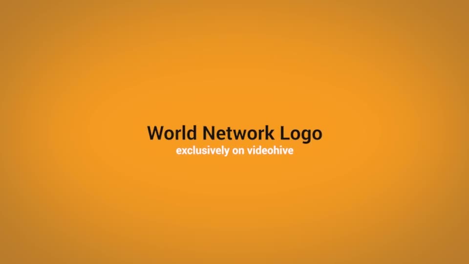 World Network Logo Videohive 19486364 After Effects Image 1