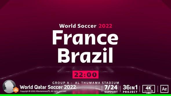 World Soccer Qatar 2022 - Videohive 40432645 Download