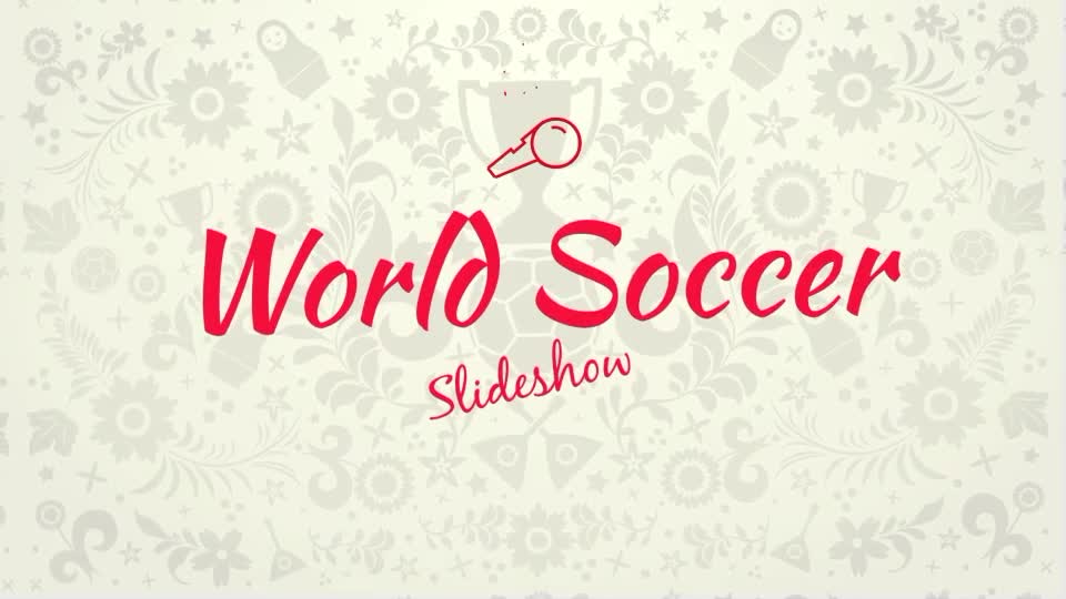 World Soccer Slideshow Videohive 22108148 After Effects Image 1
