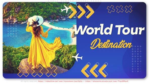 World Summer Travel Promo - Videohive 37385859 Download