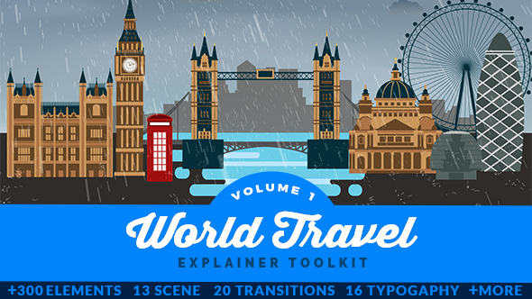 World Travel Explainer Toolkit - Download Videohive 20435946