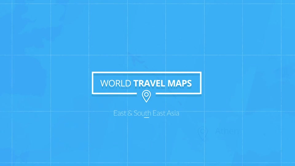World Travel Maps Asia - Download Videohive 23191949