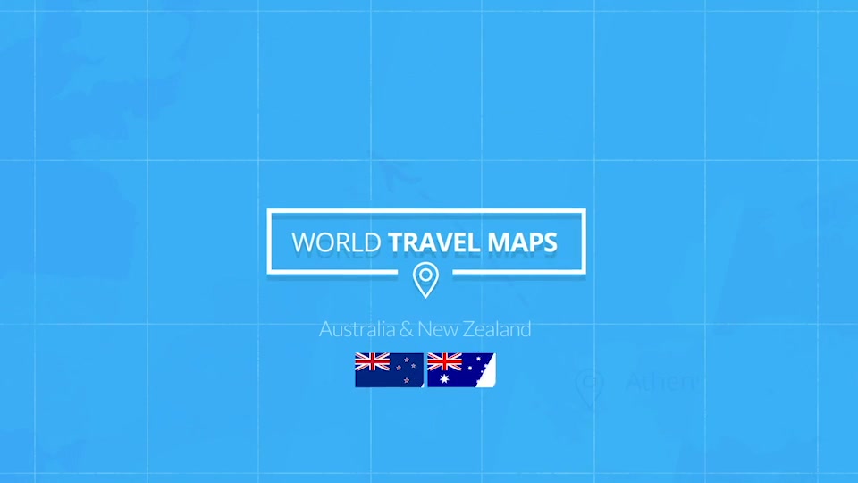 World Travel Maps Australia and New Zealand Videohive 23173916 After Effects Image 12