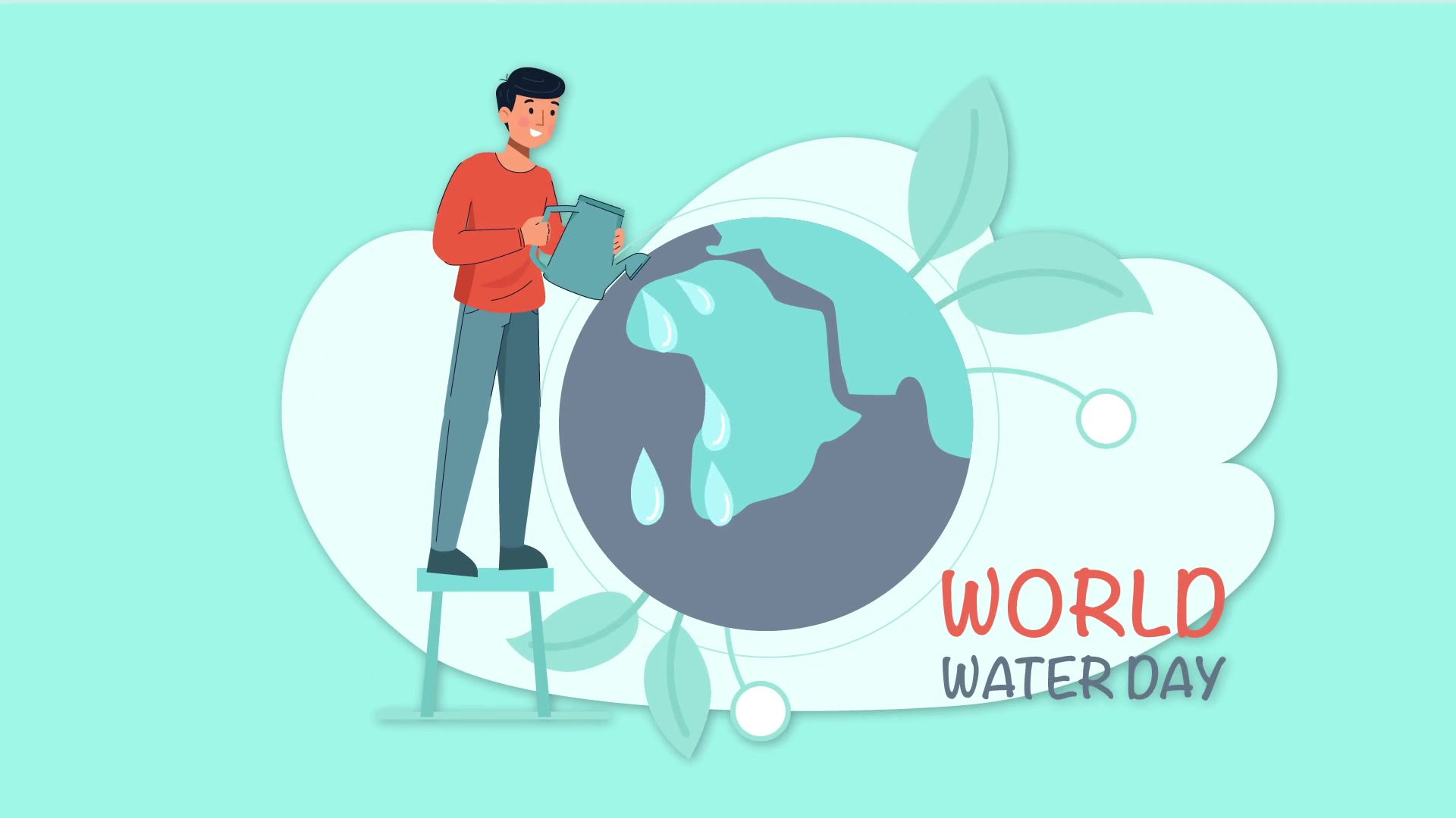 World Water Day Scene Animation Pack Videohive 36707931 After Effects Image 6