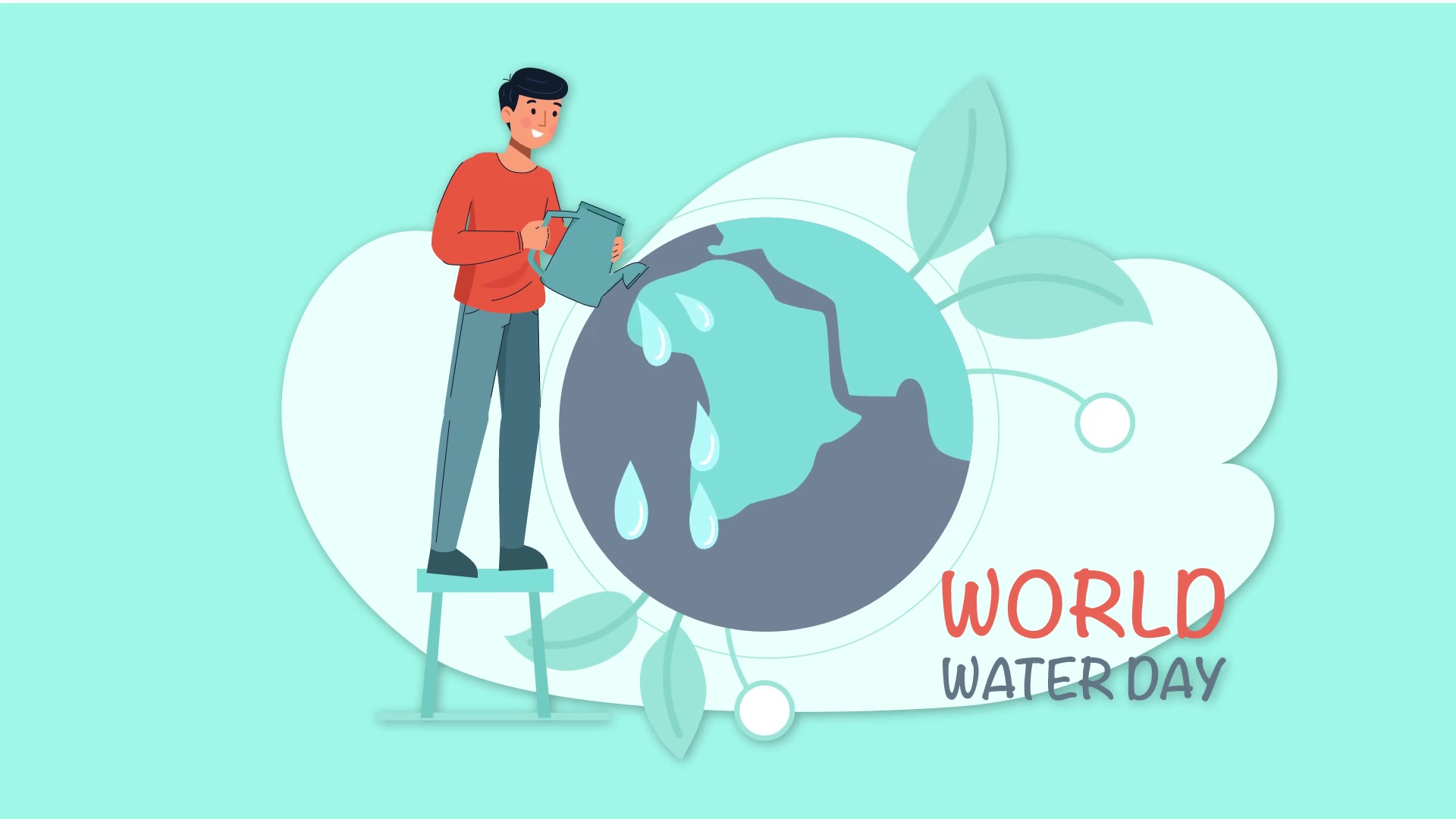 World Water Day Scene Animation Pack Videohive 36707931 After Effects Image 7