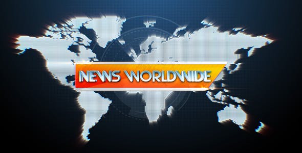Worldwide News Ident - Videohive Download 18812303