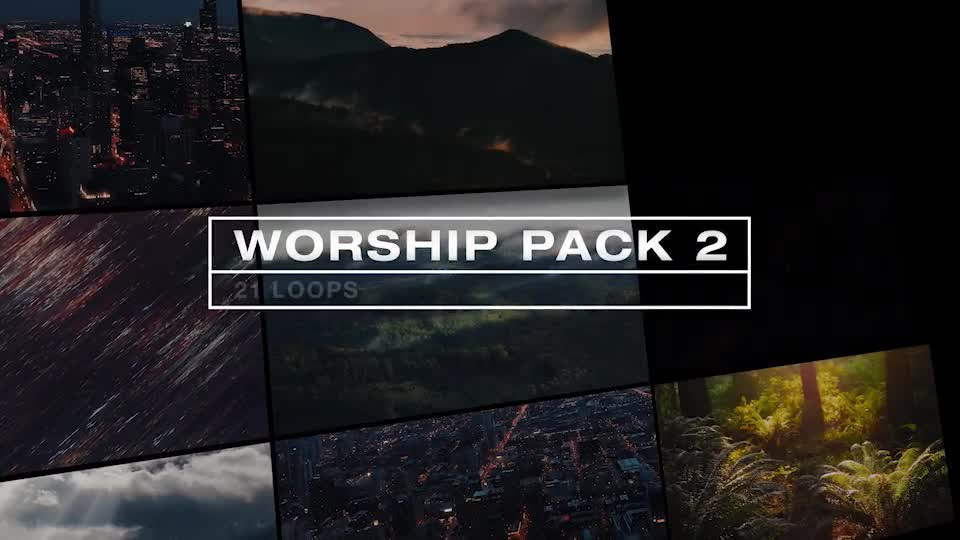 Worship Backgrounds Pack 2 Videohive 34883488 After Effects Image 1