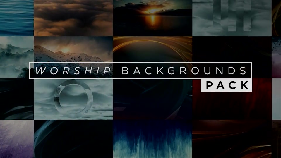 Worship Backgrounds Pack Videohive 21637485 After Effects Image 13