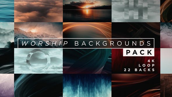 Worship Backgrounds Pack - 21637485 Videohive Download