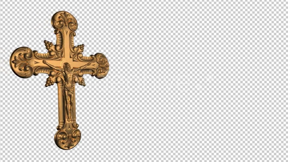 Worship Crucifix Gold Cross - Download Videohive 19011365