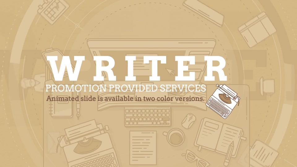 Writer Promo Videohive 24278961 After Effects Image 2