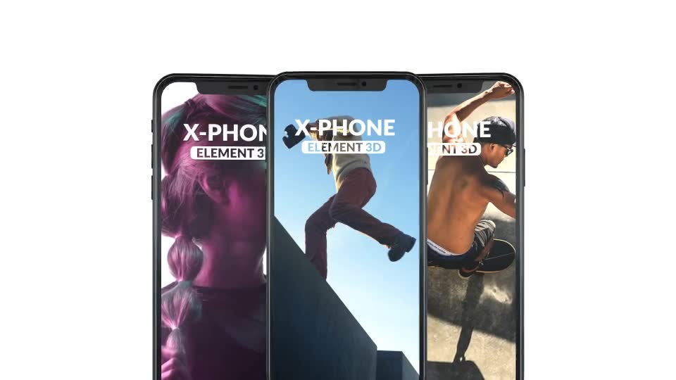 X Phone Promo For Element 3D - Download Videohive 21513856