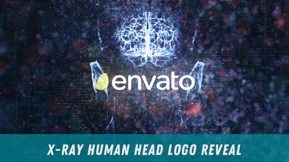 X Ray Human Head Logo Reveal - Videohive Download 28195671