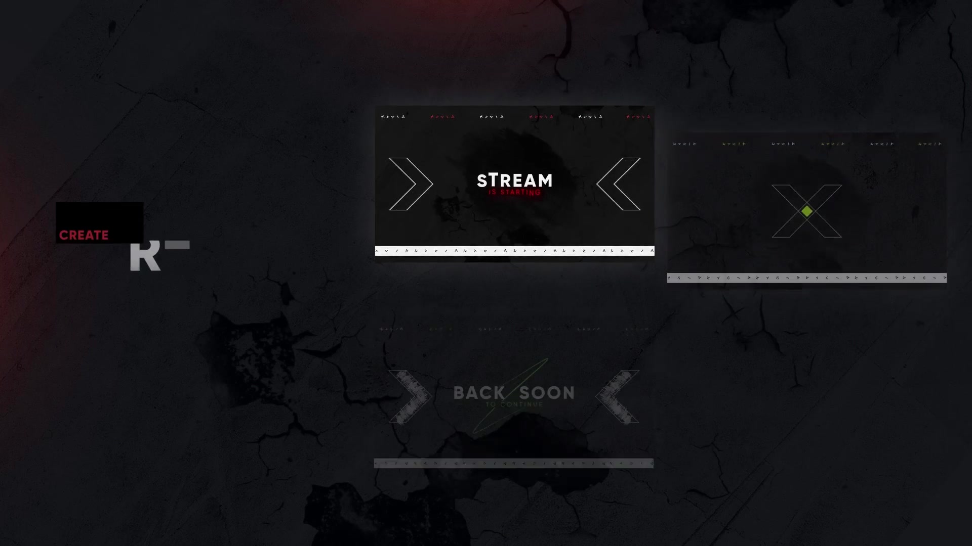 X Stream Package Overlays, Screens Videohive 38034627 After Effects Image 5