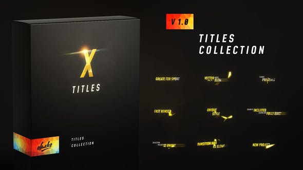X Titles - Videohive 23387173 Download