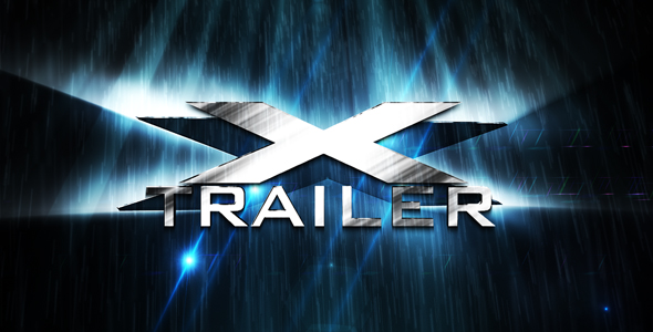 X trailer. After Effects Project. ALEXZLATEV Templates.