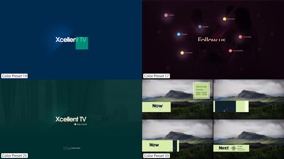 Xcellent TV Complete Broadcast Package Videohive 20821038 After Effects Image 13