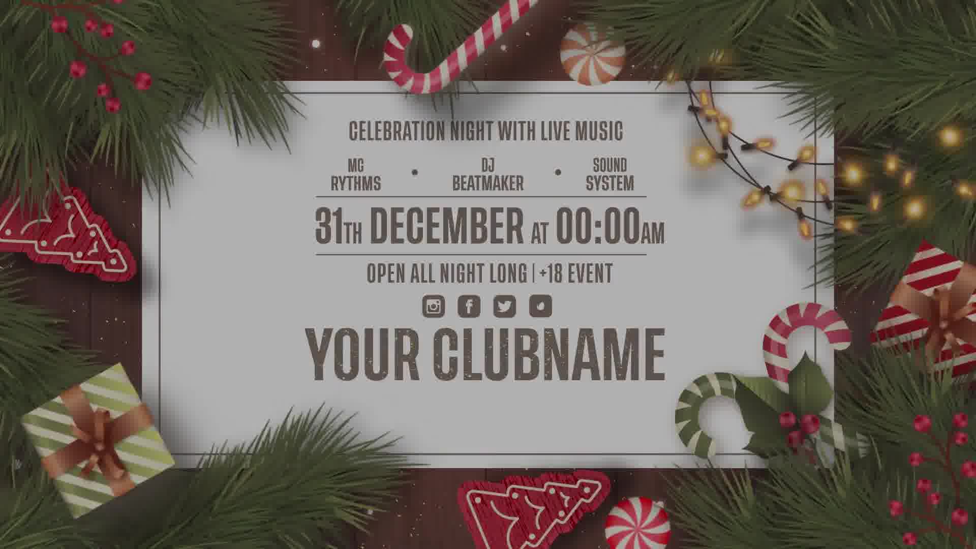 Xmas Party Invitation | MOGRT Videohive 35388237 Premiere Pro Image 13