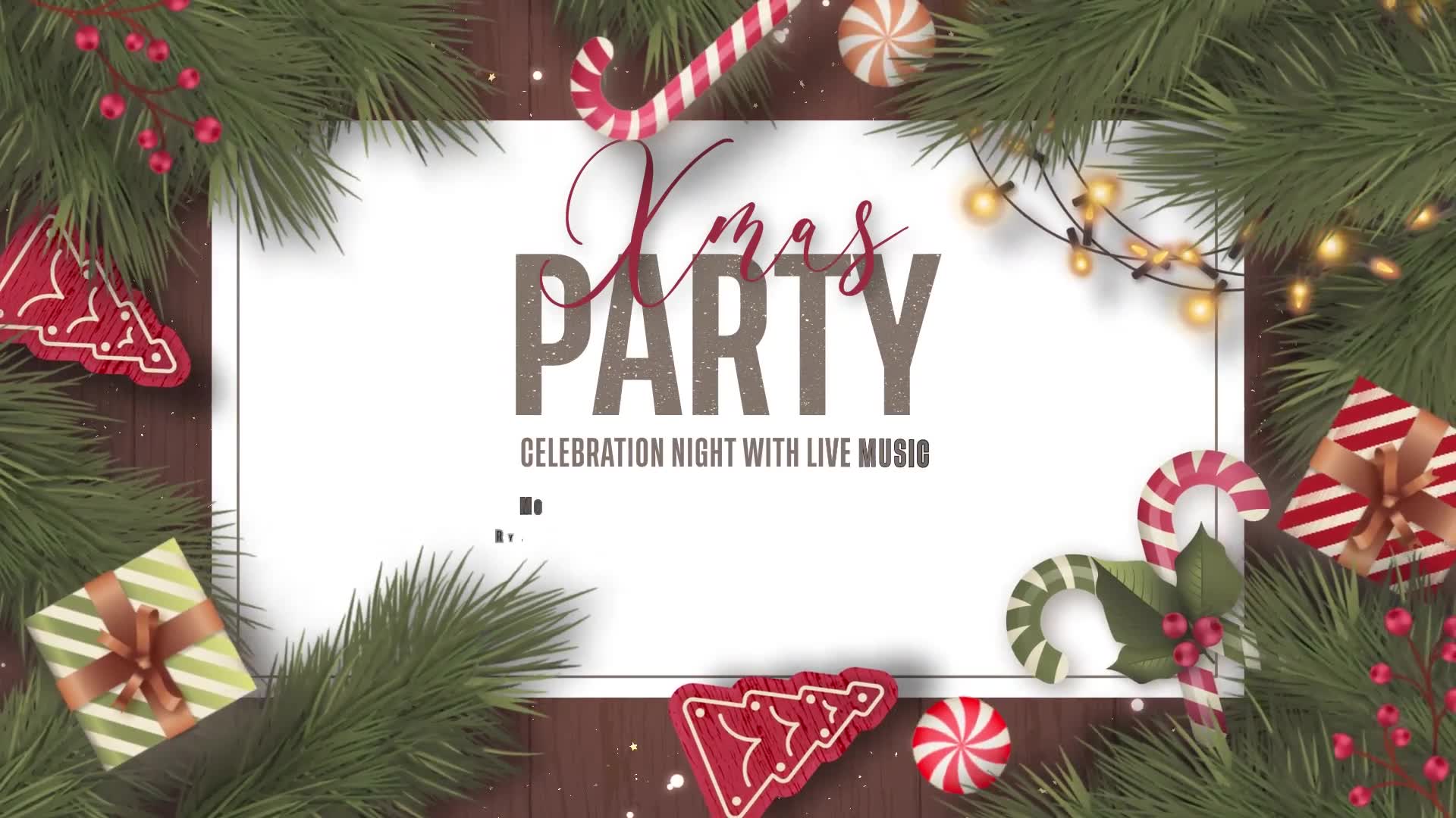 Xmas Party Invitation | MOGRT Videohive 35388237 Premiere Pro Image 7