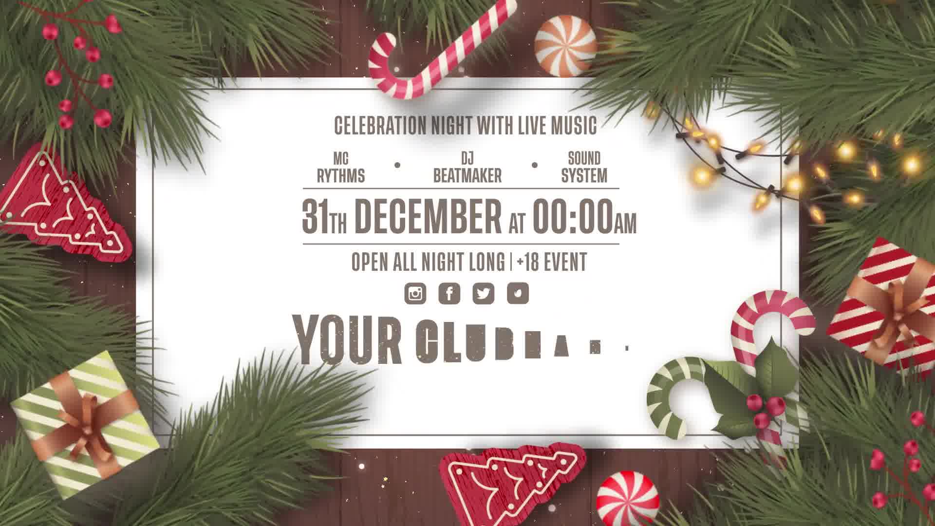 Xmas Party Invitation Videohive 35380035 After Effects Image 11