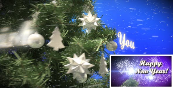 Xmas Tree Greeting & Countdown - 6278582 Videohive Download