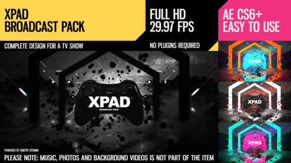 XPaD (Broadcast Pack) - Download Videohive 21853357