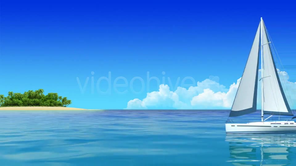 Yacht Sailing Island Travel Intro - Download Videohive 4832040