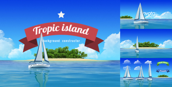 Yacht Sailing Island Travel Intro - Download Videohive 4832040