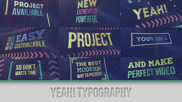 Yeah! Typography - Videohive Download 6629492