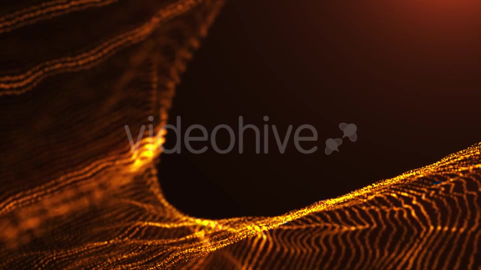 Yellow Particles Background - Download Videohive 19922476