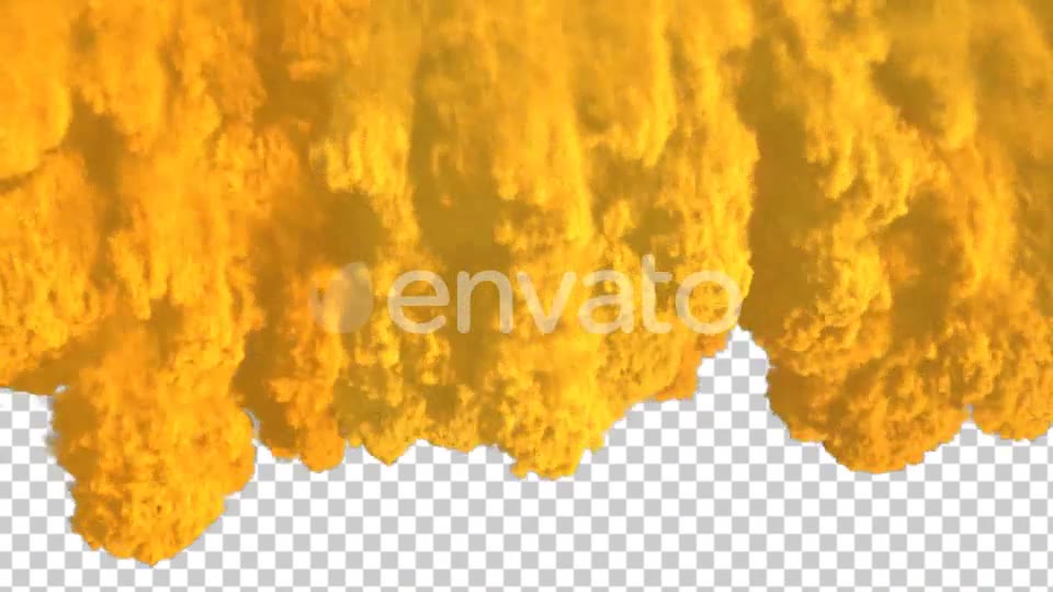 Yellow Smoke Transitions - Download Videohive 21810439