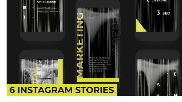 Yellow stories pack instagram - Videohive 27709330 Download