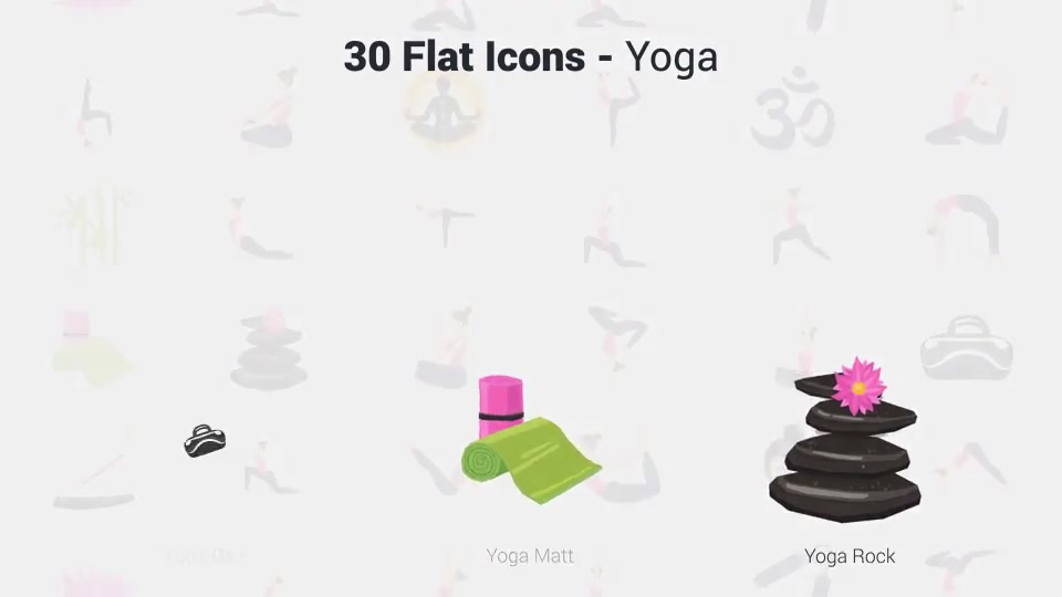Yoga Icons Videohive 37622544 After Effects Image 12