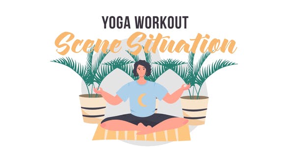 Yoga workout Scene Situation - 32350362 Videohive Download