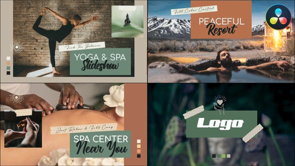 Yoga&SPA Slideshow for DaVinci Resolve - Download Videohive 39458629