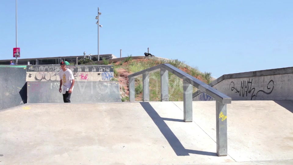 Young Man Skateboarding - Download Videohive 11453854