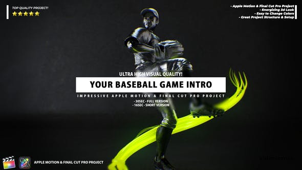 Your Baseball Intro Baseball Promo Video Apple Motion Template - 35927578 Download Videohive